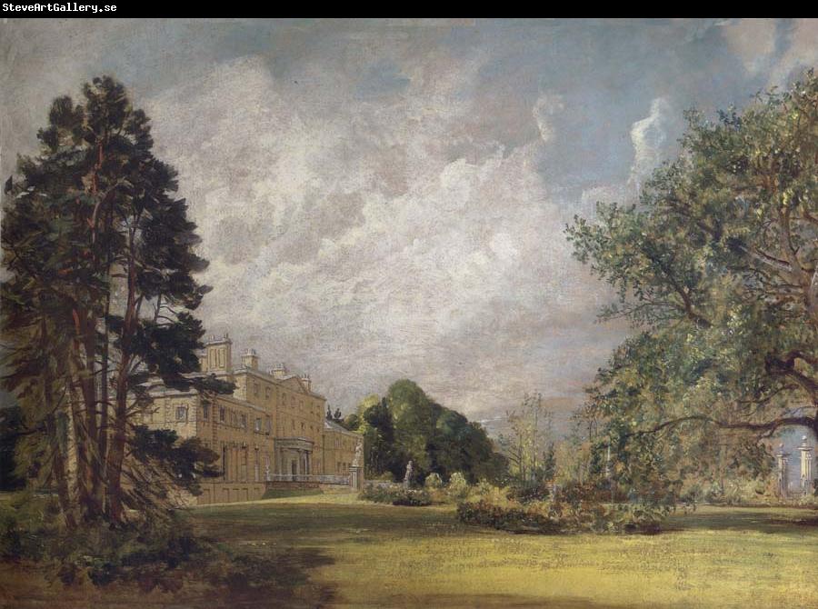 John Constable Malvern Hall:The entrance front